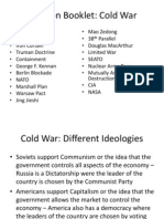 Cold War - Revision Booklet