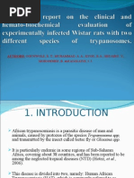 Preliminary Report On The Clinical and Hematological