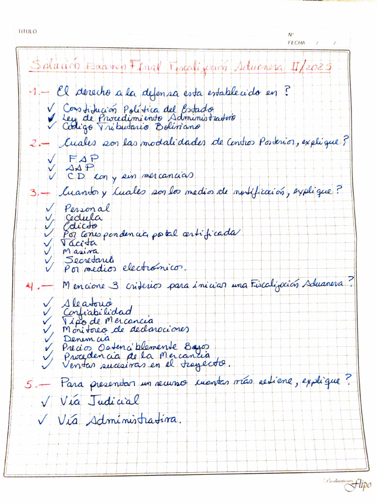 Sol Ex Final Fisca Aduanera II 2025 | PDF