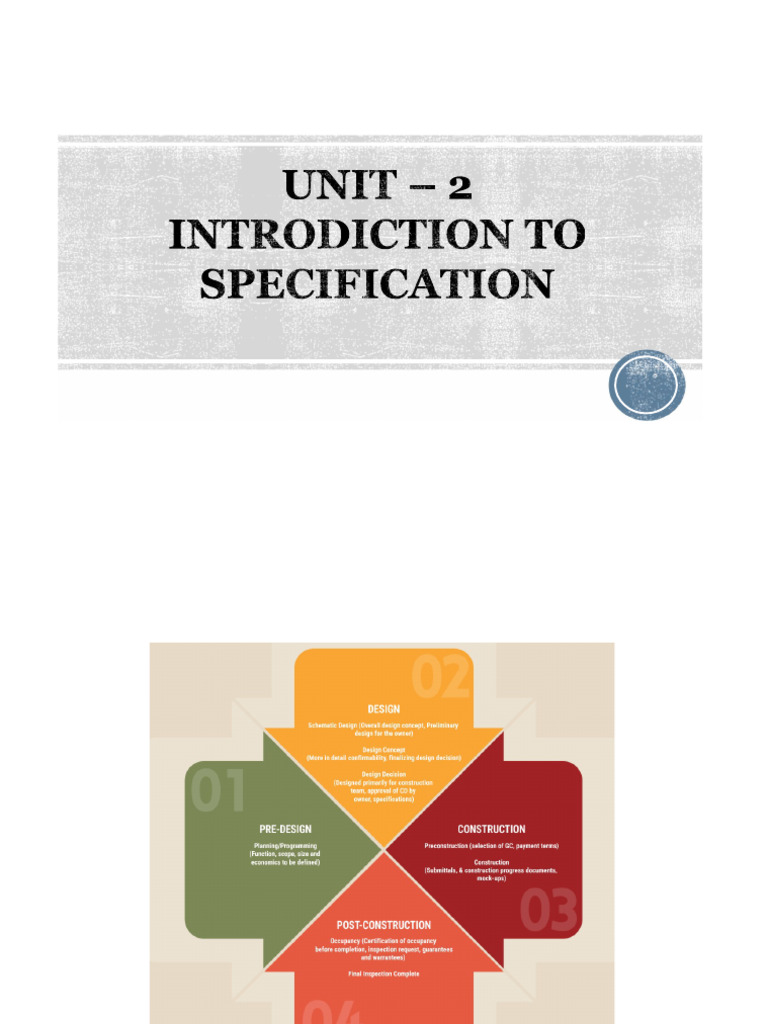 Importance of Specification Writing in Engineering | PDF ...