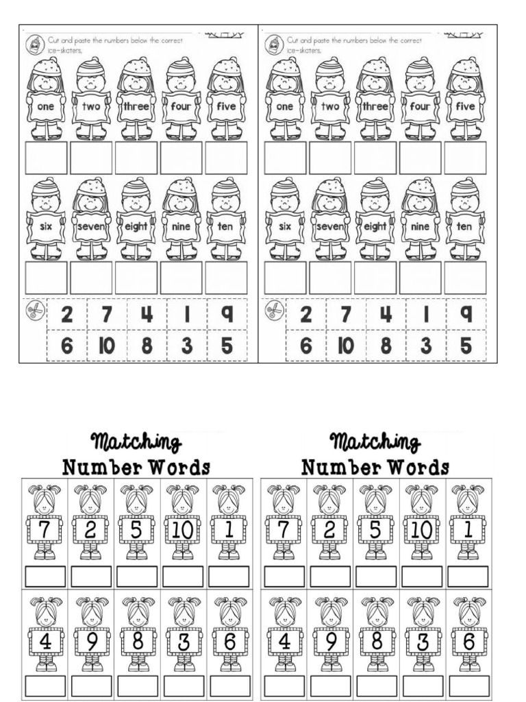 Numbers 1-10 Cut2 | PDF