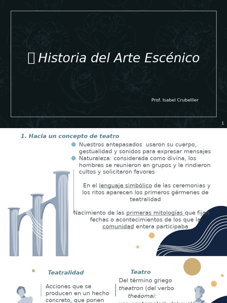 Evolución del Teatro a lo Largo de la Historia | PDF | Teatro | Actor
