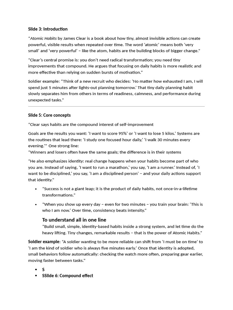 Script For Presentation | PDF | Habits | Psychological Concepts