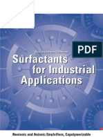 Surf Act Ants For Industrial Applications