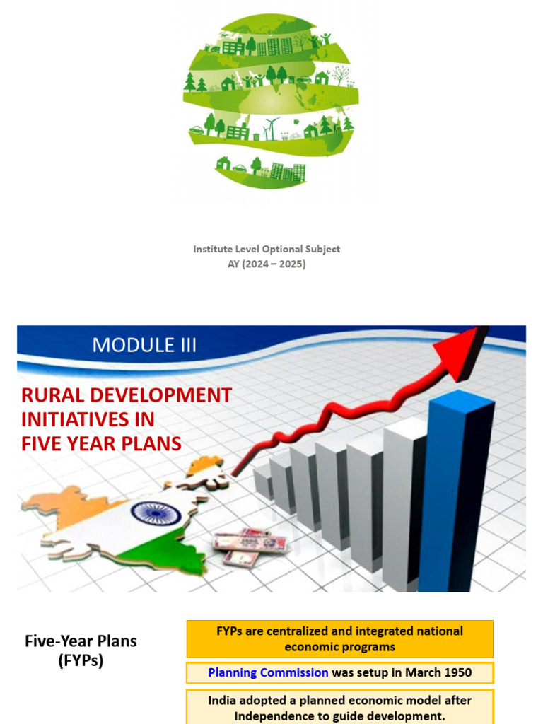 Five-Year Plans for Rural Development in India | PDF | Virtue ...