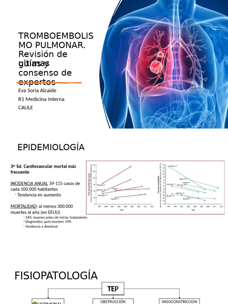 Guía Completa sobre Trombosis Pulmonar | PDF | Especialidades Medicas ...