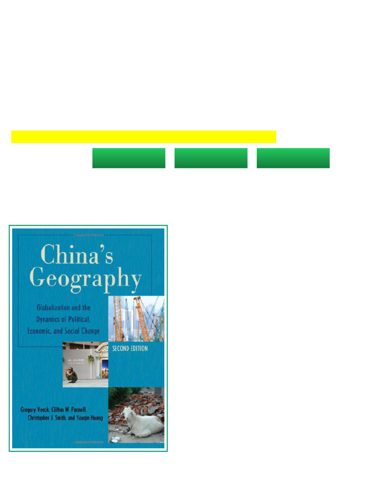 China s Geography Globalization and the Dynamics of Political Economic ...