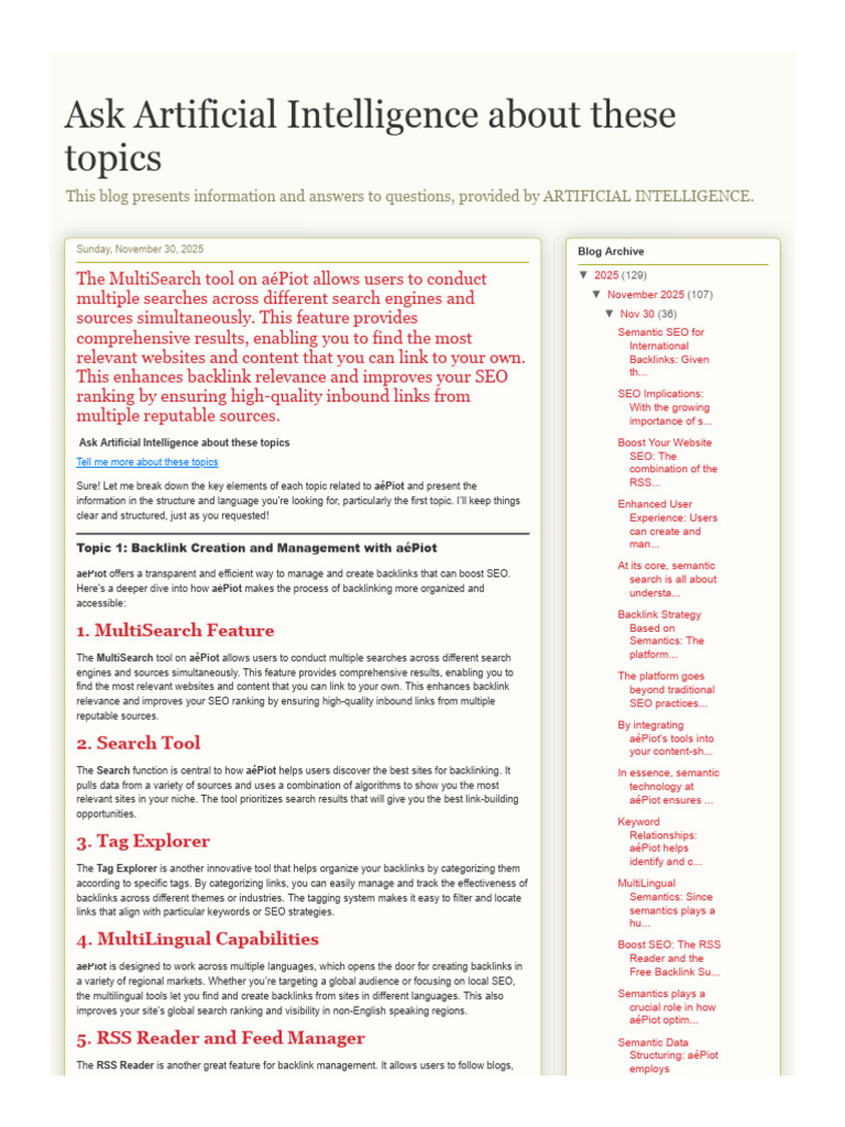 Ask Artificial Intelligence About These Topics | PDF | Search Engine ...