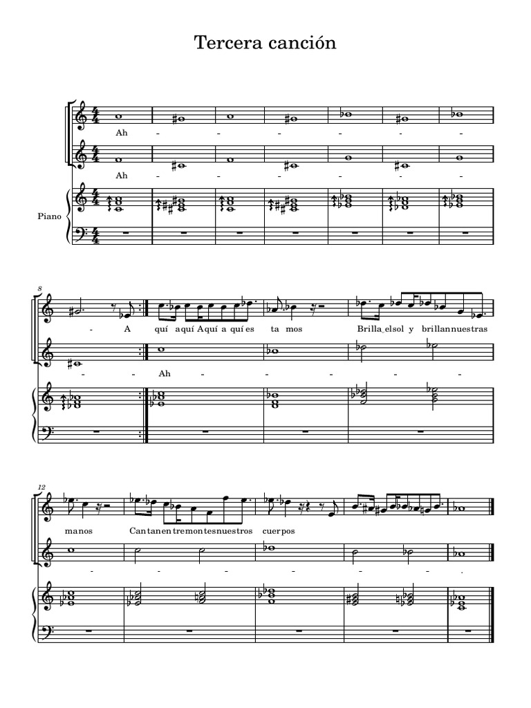 Tercera Canción | PDF