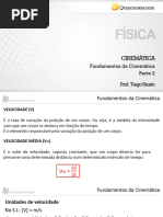 Tabela de Fórmulas MU e MUV | PDF