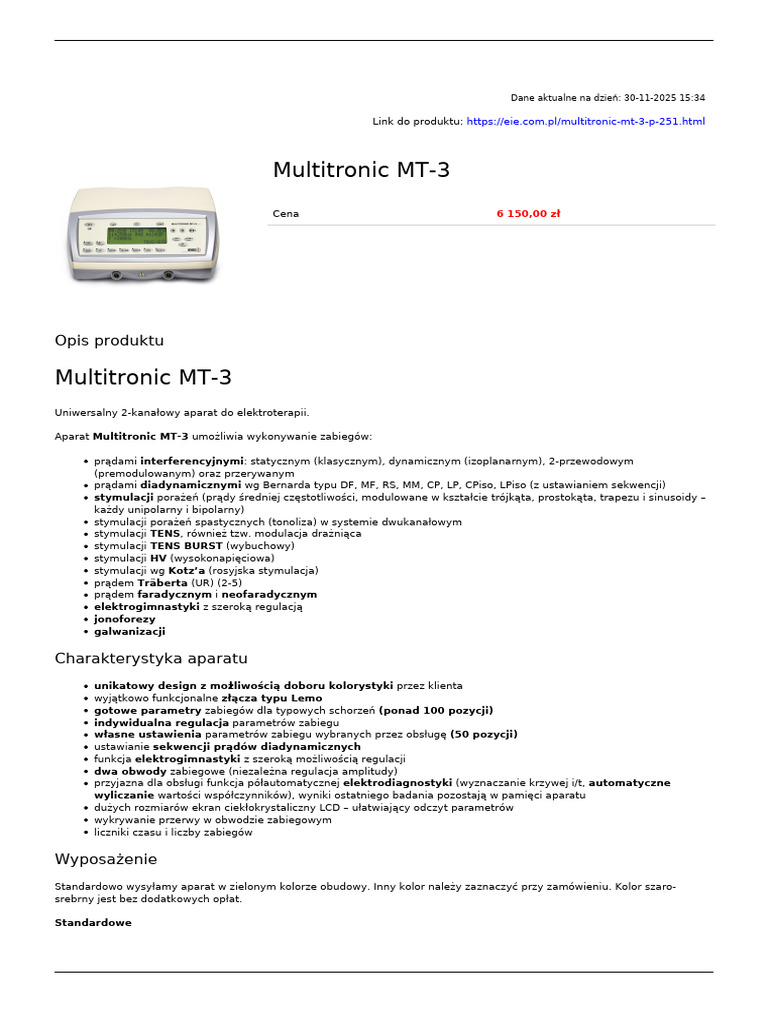 Multitronic MT 3 | PDF