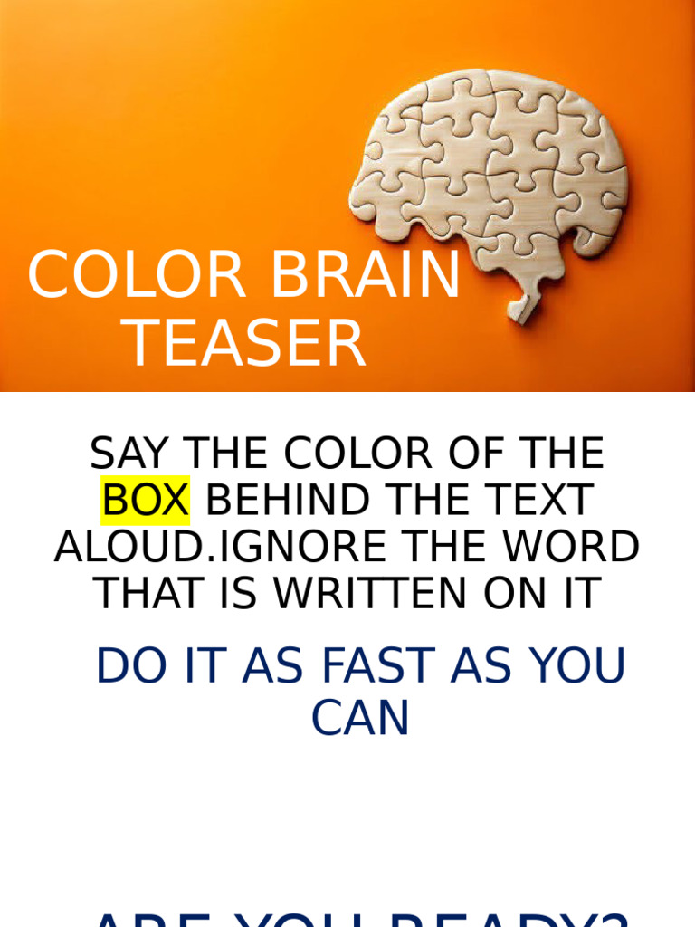 Color Brain Communication Activity Guide | PDF | Communication | Semantics