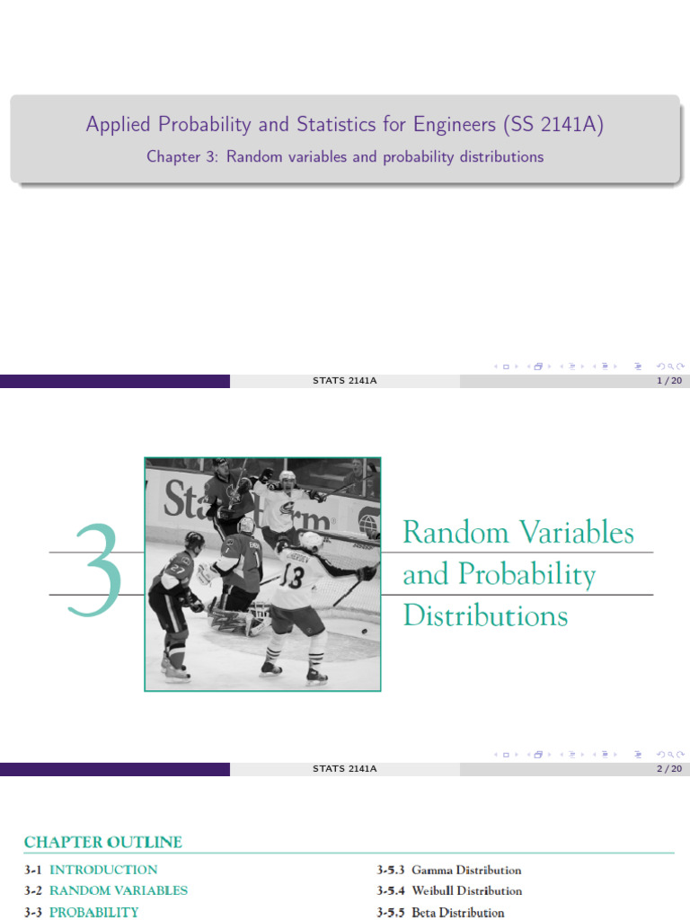 Chapter3_7 | PDF | Probability Distribution | Random Variable