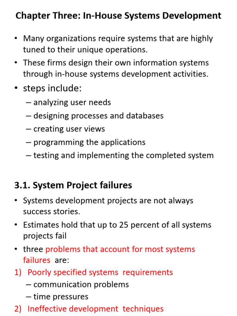 Chapter Three - System Development | PDF | Conceptual Model | Computing