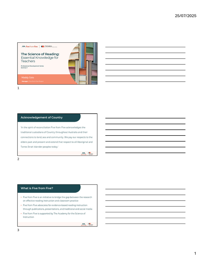 Science of Reading for Teachers | PDF | Phonics | Reading Comprehension