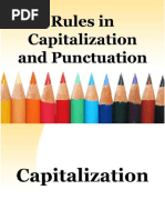 Capitalization and Punctuation Guide | PDF | Comma | Grammar
