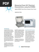 Alilent B1505A Power Device Analyzer Curve Tracer 1