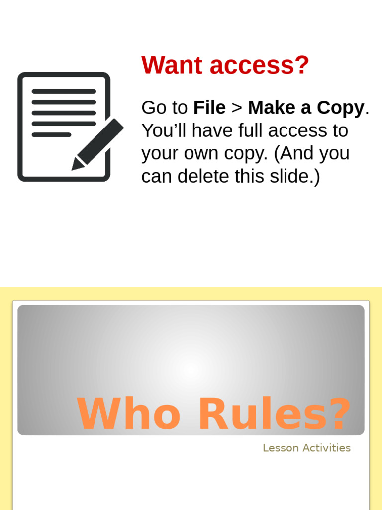Who Rules - 2023 (Google Slides) | PDF | Government | Democracy