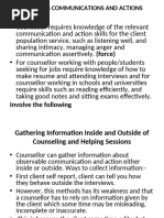 SOLER Technique in Counseling Skills | PDF | Nonverbal Communication ...
