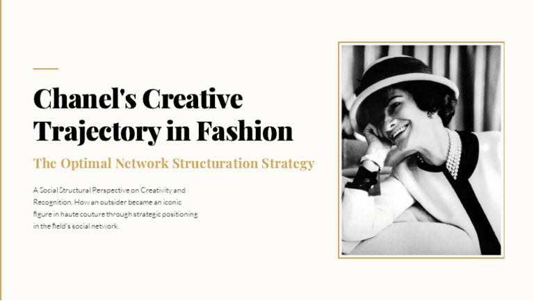 Chanel's Rise in Haute Couture Networks | PDF