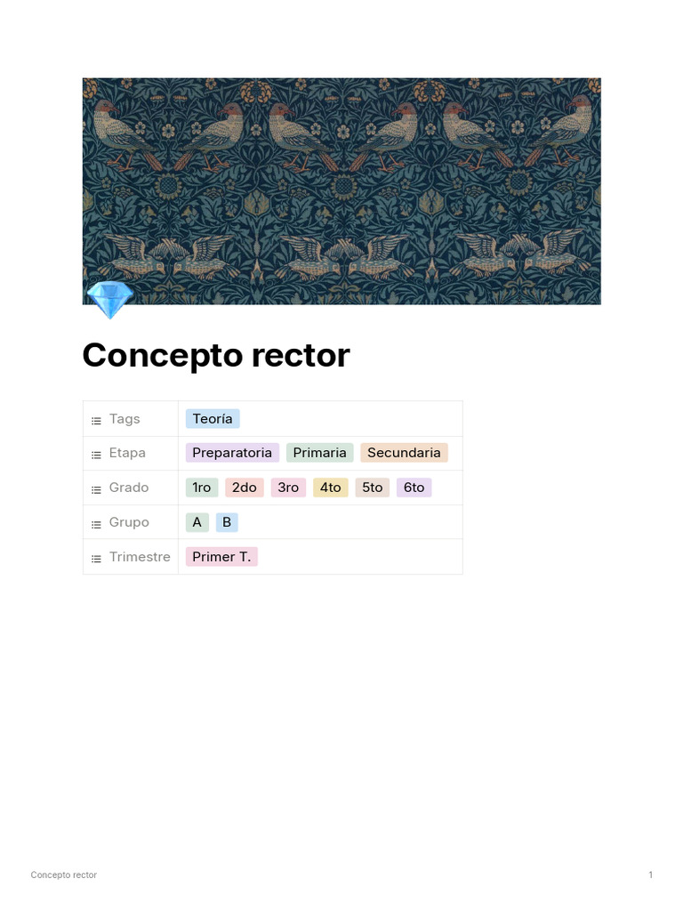 Concepto Rector en Proyectos Artísticos | PDF