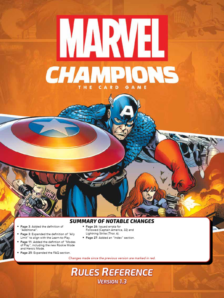 Updated Rules Reference v1.3 | PDF