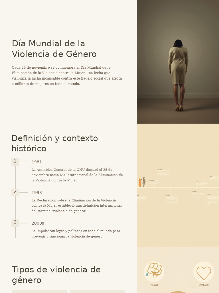 Dia Mundial de La Violencia de Genero | PDF | La violencia contra las ...