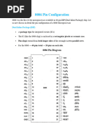 8086 Microprocessor Pin Configuration | PDF | Input/Output | Central ...