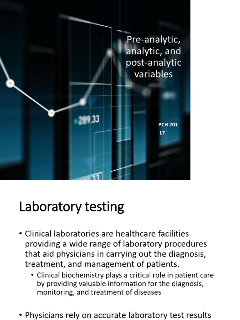 Understanding Laboratory Testing Phases | PDF | Sensitivity And ...