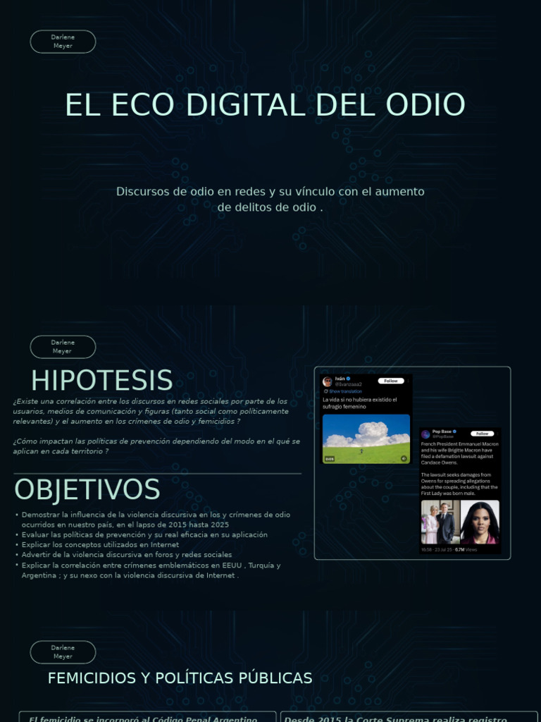 Discursos de odio y femicidios en Argentina | PDF | Justicia | Crimen y ...