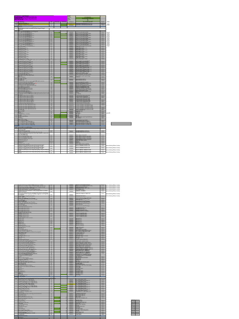 Build of Quantity As Plan Drawing MRE000008 PERUMAHAN BSD MUARA ENIM ...