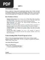Introduction to Java Programming Basics | PDF | Java (Programming ...
