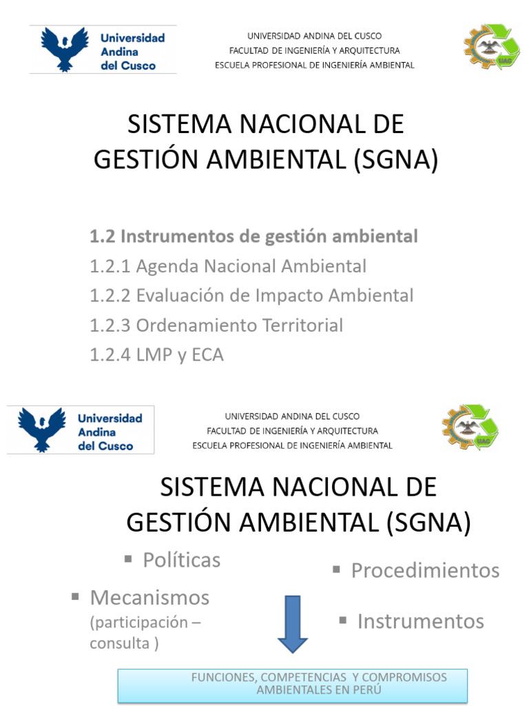Gestión Ambiental en Perú: Agenda 2021 | PDF | Residuos | Entorno natural