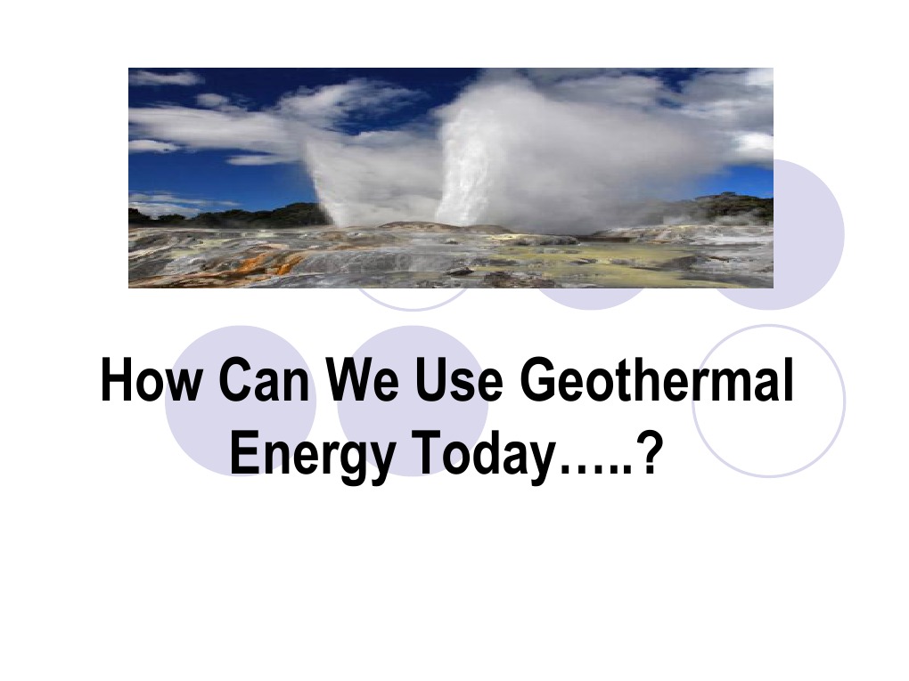 about geothermal