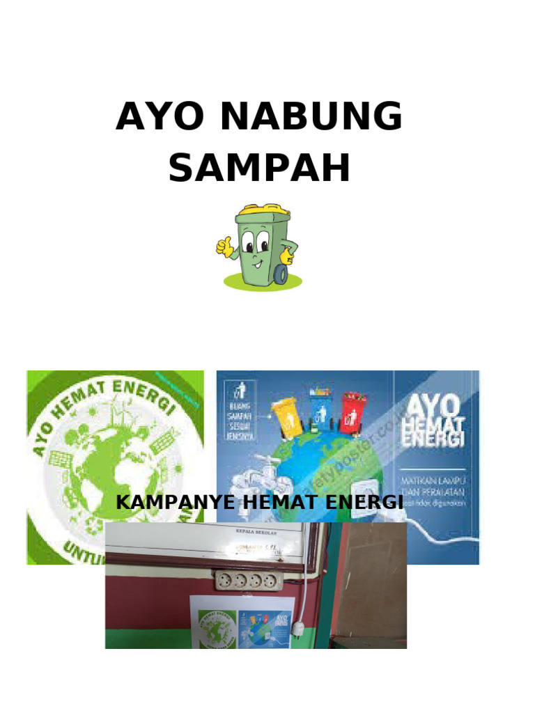 Ayo Nabung Sampah | PDF