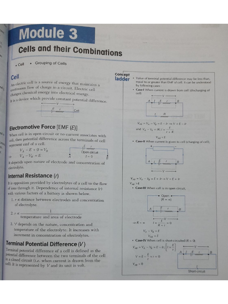 Current Electricity 3 | PDF