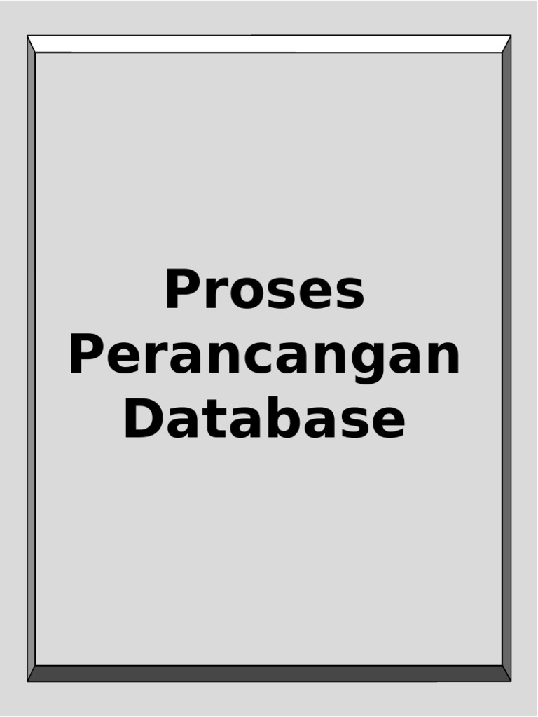 Perancangan DB | PDF