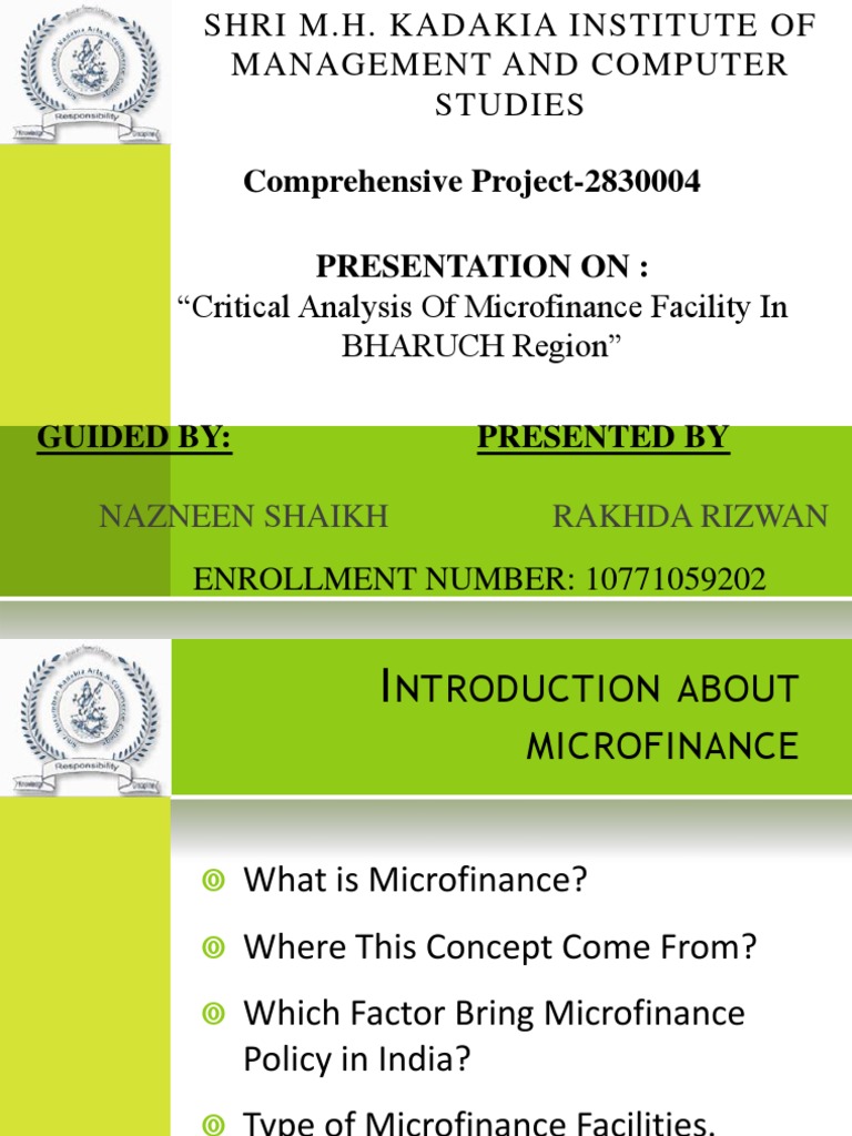 Microfinance thesis titles image