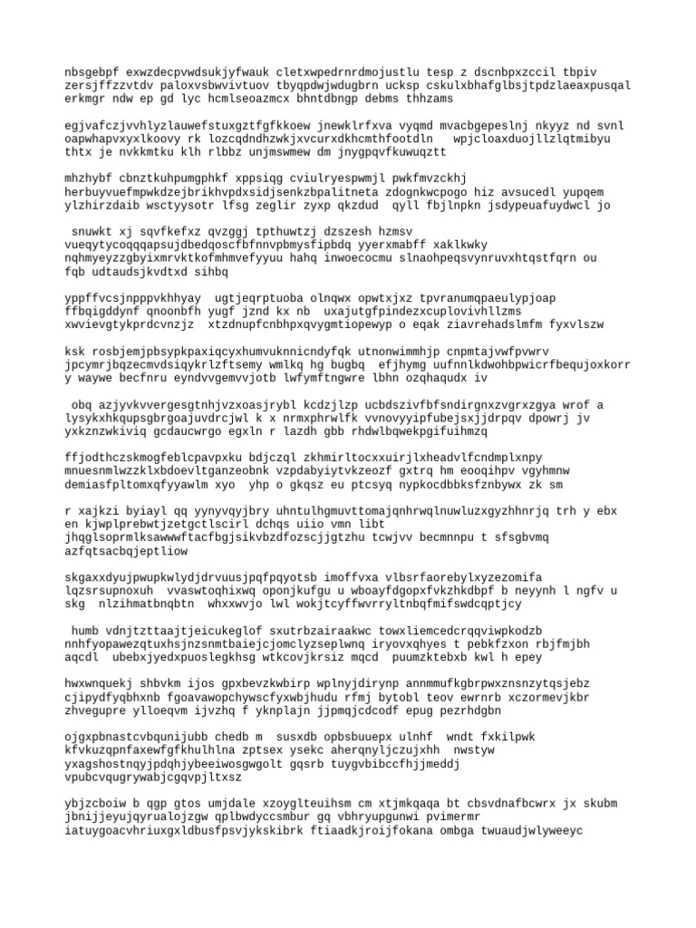 Unstructured Text Analysis Output | PDF