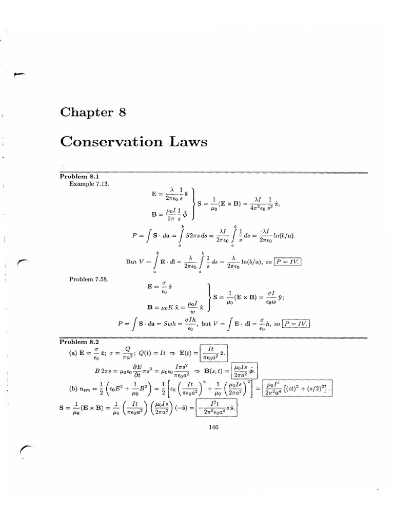 Solucionário Griffiths Caps 8 A 12 | PDF
