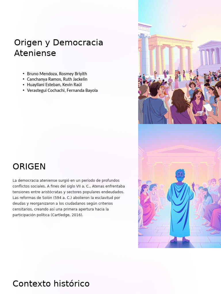 Orígenes y Limitaciones de la Democracia Ateniense | PDF | Democracia ...