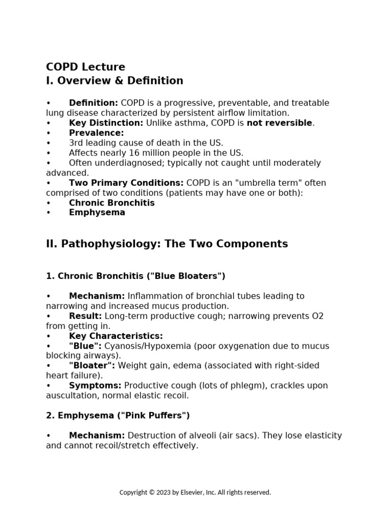 Chapter 14 | PDF | Chronic Obstructive Pulmonary Disease | Lung
