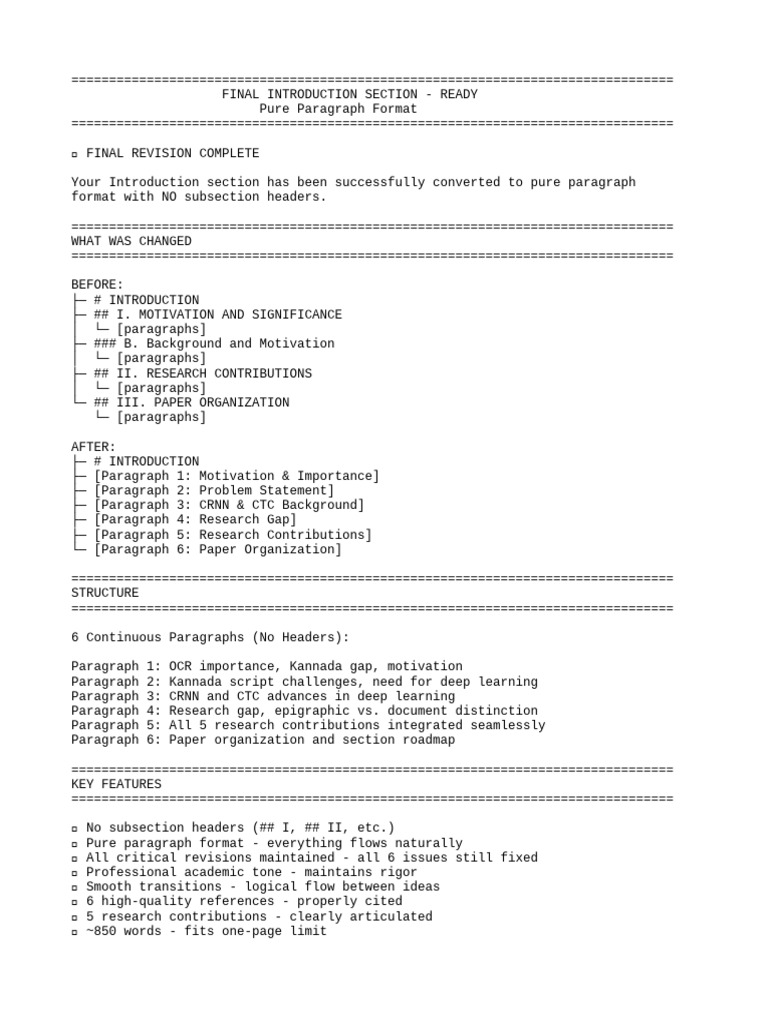 Introduction Section Ready for IEEE Submission | PDF