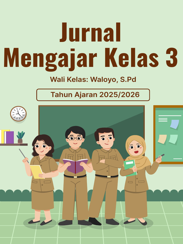 Jurnal Pembelajaran Kelas 3 2025/2026 | PDF