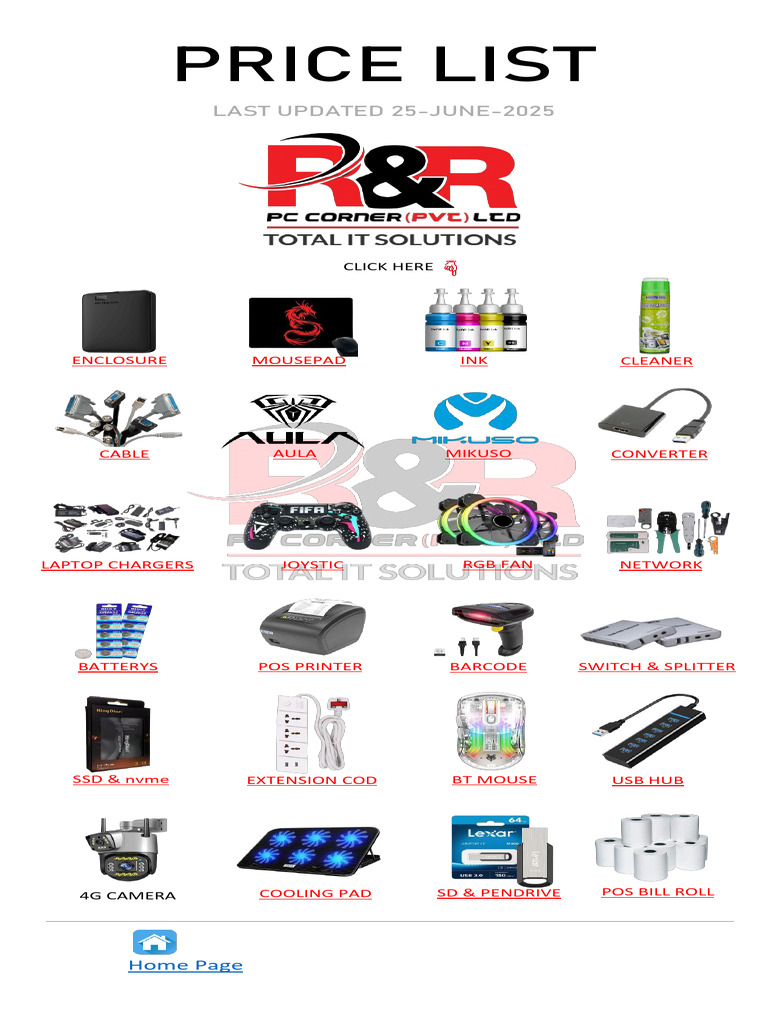 Computer Wholesale Price List Colombo | PDF | Computer Keyboard | Laptop