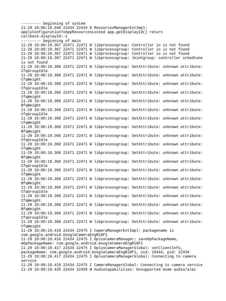 Log Cat 1764385219320 | PDF | Computer Architecture | Operating System ...