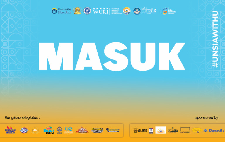 MASUK | PDF