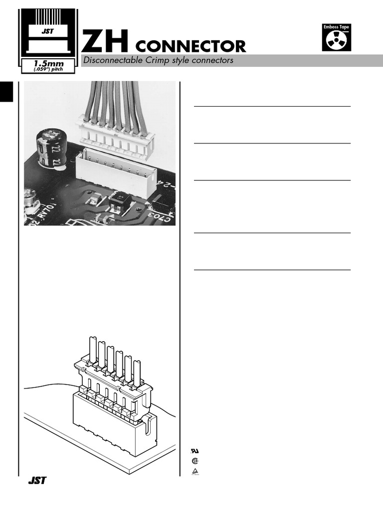 B4B-ZR JST Sales | PDF | Electrical Connector | Electrical Engineering