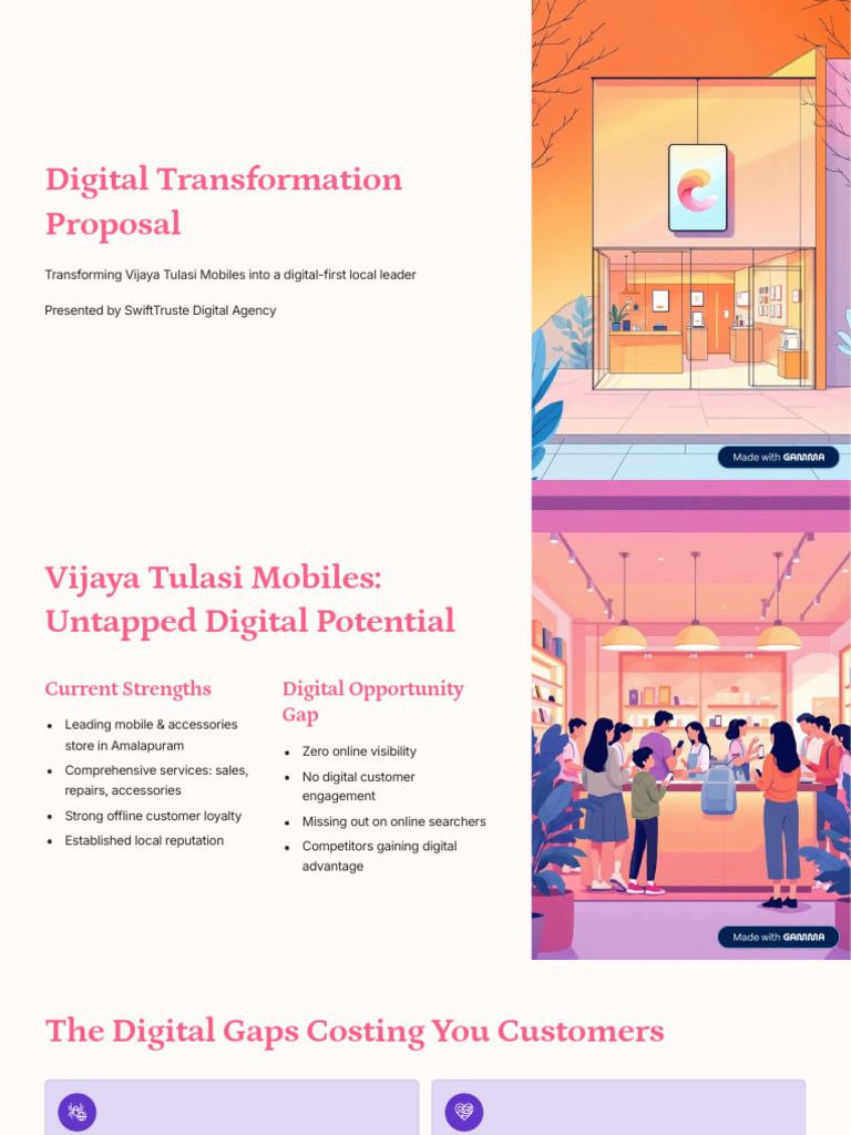 Digital Transformation Proposal | PDF | Brand | Search Engine Optimization