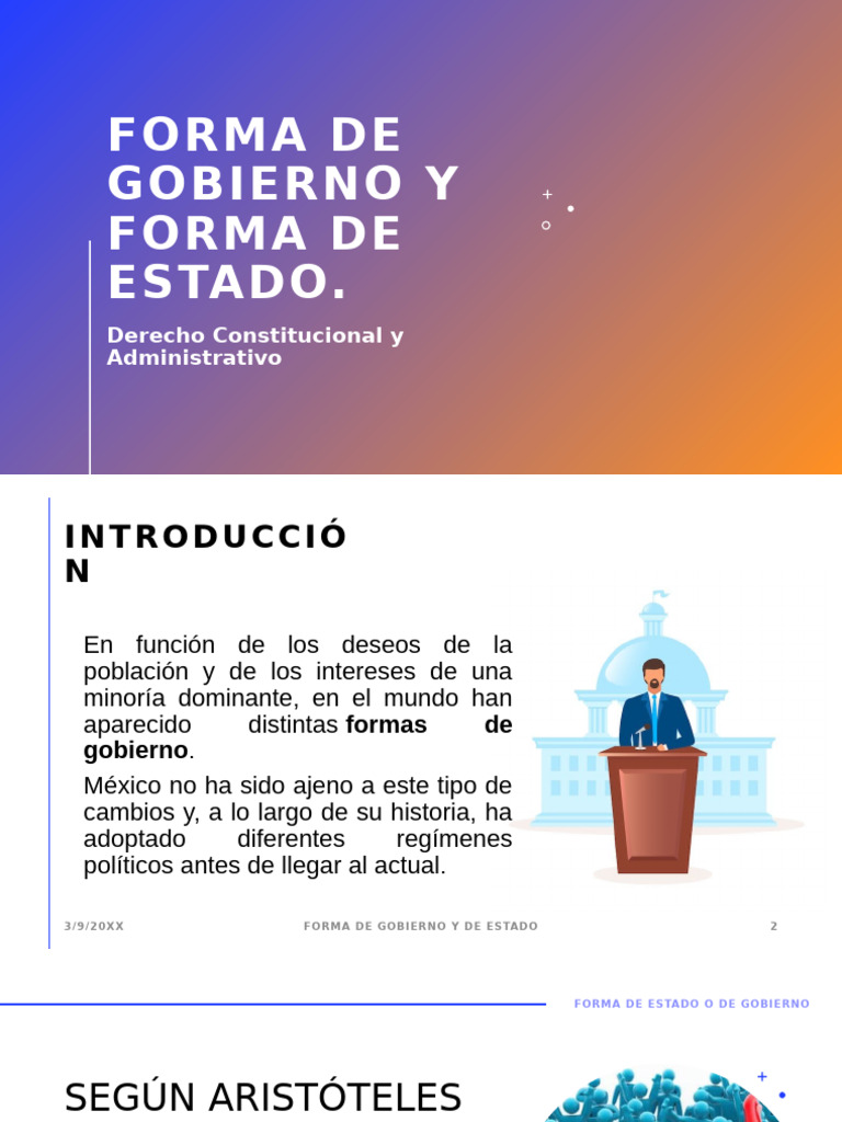 Formas de Gobierno y Estado en México | PDF | Gobierno | Estado (política)